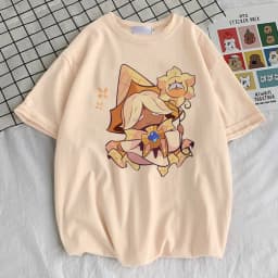 Shadow Milk Cookie t shirt teen korean clothes graphic Classic harajuku aesthetic t shirt 2000s Retro 2000s kawaii anime Trendy