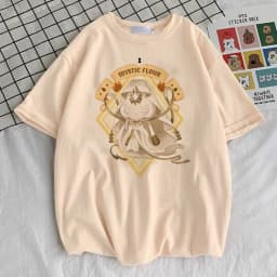 Shadow Milk Cookie t shirt teen korean clothes graphic Classic harajuku aesthetic t shirt 2000s Retro 2000s kawaii anime Trendy