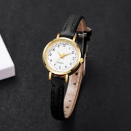 Fashion Small Dial Women's Quartz Watch Ladies Leather Strap Wrist Watches Reloj Mujer(Without Box)