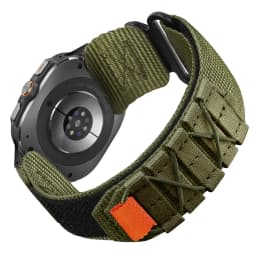 New Tactical Strap for Samsung Galaxy Watch Ultra 47mm Sport Nylon Strap for Galaxy Watch 7 Ultra 47mm women man Woven Bracelet