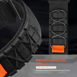 New Tactical Strap for Samsung Galaxy Watch Ultra 47mm Sport Nylon Strap for Galaxy Watch 7 Ultra 47mm women man Woven Bracelet