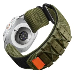 New Tactical Strap for Samsung Galaxy Watch Ultra 47mm Sport Nylon Strap for Galaxy Watch 7 Ultra 47mm women man Woven Bracelet