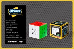 [Picube] QiYi Warrior M 3x3x3 Magic Cube 3x3 Magnetic Speed Cube Cubo Magico Magic Cubo Professional Speed Puzzle Competition