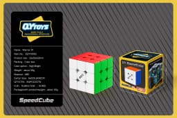 [Picube] QiYi Warrior M 3x3x3 Magic Cube 3x3 Magnetic Speed Cube Cubo Magico Magic Cubo Professional Speed Puzzle Competition