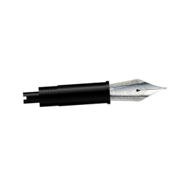 HongDian No.35 Fountain Pen Nib Unit - Converter/Piston version Soft EF/F/M Nibs OEM Replacement for Calligraphy Writing