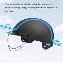 Motorcycle Helmet for Men Women Classic Retro Scooter Vintage Half Helmet Ultralight Cycling MTB Bike Bicycle Motorcycle Helmets