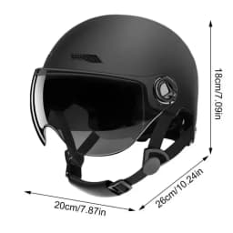 Motorcycle Helmet for Men Women Classic Retro Scooter Vintage Half Helmet Ultralight Cycling MTB Bike Bicycle Motorcycle Helmets