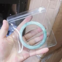 10-100pcs PVC Jewelry Package Bags Thicken Self Sealing Pouches Anti-Oxidation Earring Necklace Clear Organizer Bag Reusable