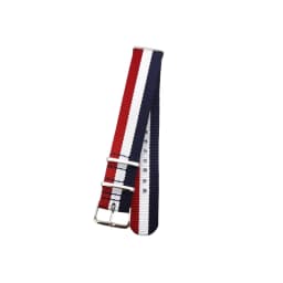 Nylon Watch Strap 18mm 20mm 22mm Band Universal Canvas Bracelet for Men Women's Weave Wristband One Piece Loop Watch Band