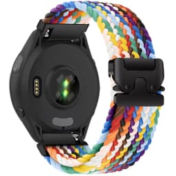 Braided Loop Strap For Garmin Forerunner 965 970 265 165 570 Parachute Buckle Nylon Watchband Garmin Venu 4/3/2 Active 6-5 Belt