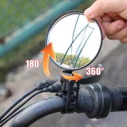 Universal Bicycle Mirror Handlebar Rearview Mirror for Bicycle Motorcycle 360 Rotation Adjustable for Bike Riding Cycling Mirror