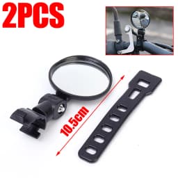 Universal Bicycle Mirror Handlebar Rearview Mirror for Bicycle Motorcycle 360 Rotation Adjustable for Bike Riding Cycling Mirror