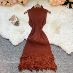 YuooMuoo Women Dress 2026 New Summer Fashion Sexy Openwork Stitching Sleeveless Bodycon Party Dress Korean Lady Beach Vestidos