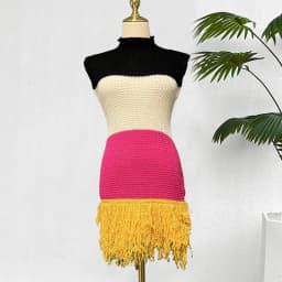 YuooMuoo Women Dress 2026 New Summer Fashion Sexy Openwork Stitching Sleeveless Bodycon Party Dress Korean Lady Beach Vestidos