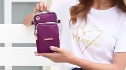 Women's Crossbody Mini Bag, Vertical Wrist Wallet, Phone Pouch, Random Draw Direction, Fashionable and Practical Accessory