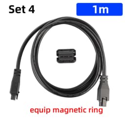 Mellow Premium 6-pin Extension Cable For Bambu Lab AMS X1 X1C P1P P1S 3D Printers AMS 0.5/1/1.5/2 Meters With Megnetic Ring