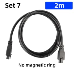 Mellow Premium 6-pin Extension Cable For Bambu Lab AMS X1 X1C P1P P1S 3D Printers AMS 0.5/1/1.5/2 Meters With Megnetic Ring