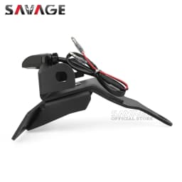 License Plate Holder LED Light For CFMOTO 450SR 450SS 450NK 250 SRS 450 SR SS Motorcycle Accessories Tail Tidy Fender Eliminator