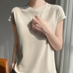 100% Mercerized Cotton O-neck T-shirt Summer Solid Color Sleeve Top Casual And Comfortable Short-sleeved Women's Clothes