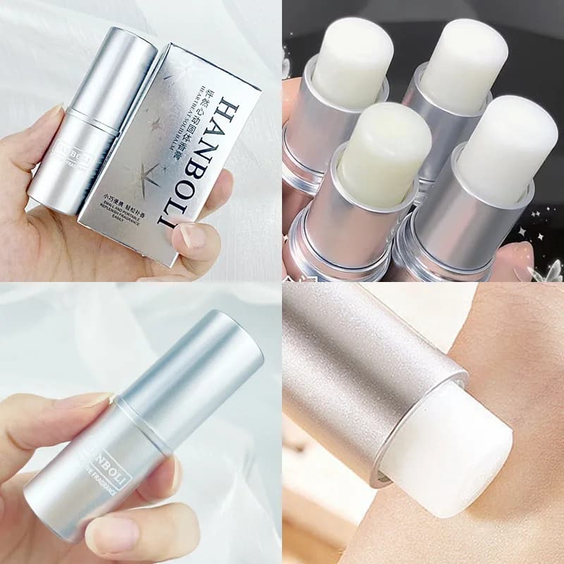 Heart-pounding solid perfume for men and women, light fragrance, long-lasting, natural and fresh perfume, portable perfume