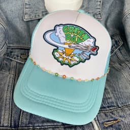 1PC Rock Boom Embroidered Patch Hip Hop Music Inspiring Badge DIY Gift Iron On Patches For Clothing Cap Bag Jacket Trucker Hat