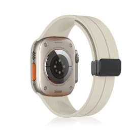 Strap For Apple Watch Ultra 3 2 Band 44mm 45mm 49mm 40mm 41mm 46mm Magnetic Silicone Bracelet Correa iWatch Series 8 SE 9 10 11