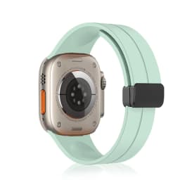 Strap For Apple Watch Ultra 3 2 Band 44mm 45mm 49mm 40mm 41mm 46mm Magnetic Silicone Bracelet Correa iWatch Series 8 SE 9 10 11