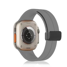 Strap For Apple Watch Ultra 3 2 Band 44mm 45mm 49mm 40mm 41mm 46mm Magnetic Silicone Bracelet Correa iWatch Series 8 SE 9 10 11
