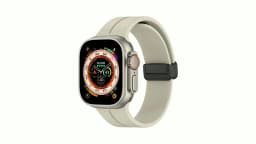 Strap For Apple Watch Ultra 3 2 Band 44mm 45mm 49mm 40mm 41mm 46mm Magnetic Silicone Bracelet Correa iWatch Series 8 SE 9 10 11