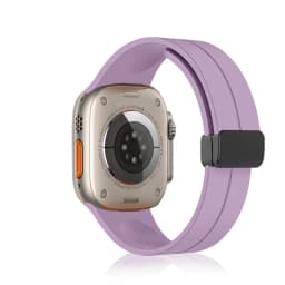 Strap For Apple Watch Ultra 3 2 Band 44mm 45mm 49mm 40mm 41mm 46mm Magnetic Silicone Bracelet Correa iWatch Series 8 SE 9 10 11