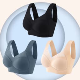 3Pcs/Set Sexy Lace Plus Size Sport Bra For Women Seamless Solid Color Push Up Underwear New Cozy Breathable Wire Free Brassiere