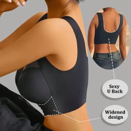 3Pcs/Set Sexy Lace Plus Size Sport Bra For Women Seamless Solid Color Push Up Underwear New Cozy Breathable Wire Free Brassiere