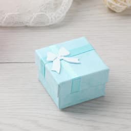 12pcs Paper Box Jewelry Packaging Box Multi-color Earrings Ring Box Jewelry Gift Holder 4*4*3CM Wholesale
