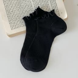 Socks For Women Summer New Plain Casual Daily Sweet Ruffle Socks Thin Breathable Hollow Out Fashion Frilly Female Short Socks