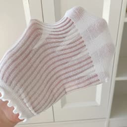 Socks For Women Summer New Plain Casual Daily Sweet Ruffle Socks Thin Breathable Hollow Out Fashion Frilly Female Short Socks