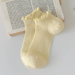 Socks For Women Summer New Plain Casual Daily Sweet Ruffle Socks Thin Breathable Hollow Out Fashion Frilly Female Short Socks