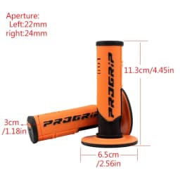 7/8 "22 24mm Universal Motorcycle Grips Handle Bar for YAMAHA Pit Bike Motocross Motorbike Rubber GEL Domino Grip 6 Colors