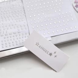 3pcs Silver Star Stickers DIY Scrapbooking Journal Album Decor Stickers Aesthetic Letters Starburst Stickers Korean Stationery