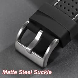 Premium Silicone Watch Band Waterproof Soft Rubber Strap 20mm 22mm 24mm Breathable Watch Strap Replacement for Universal Watch