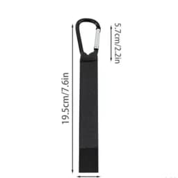 1-5PCS Baby Stroller Hook Clip Aluminum Alloy Carabiner Cart Organizer Diaper Bag Shopping Pram Hook Hanger Accessories