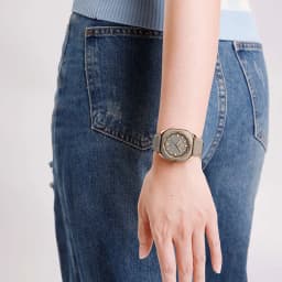NAVIFORCE Fashion Women's Casual Elegant Simple Polygon Quartz Silicone Watch Gift for Women Wristwatch Casual Relogio Feminino