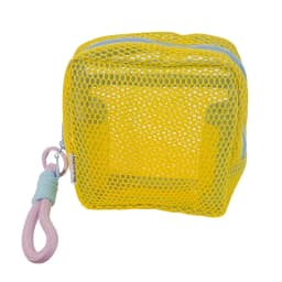 Storage Bag Dopamine Fashionable Trendy Travel Business Trip High-capacity Mesh Portable Makeup Bag Lipstick Earphone Coin Purse
