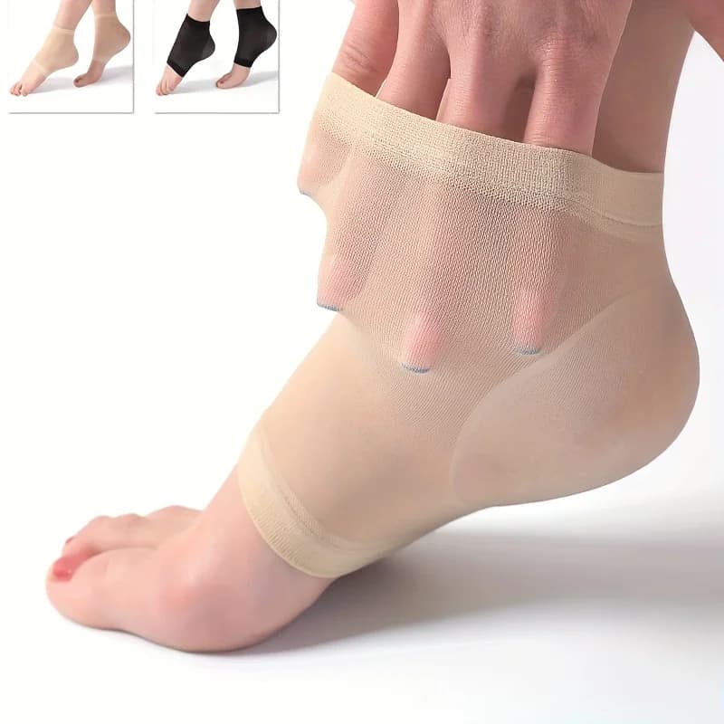1pair upgraded high elasticity breathable Silicone socks,Ankle protection socks,Ankle Support Brace, Best Ankle Compression Supp