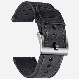 Hemsut Genuine Leather Watch Band Quick Release Italian Cowhide Rrist Straps For Man Soft Breathable 18 20 22 24mm