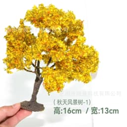 Hot-selling Model Material Wire Tree Model Mountain Sand Table Decoration Diy Model Green Tree Train Railway Railroad Layout