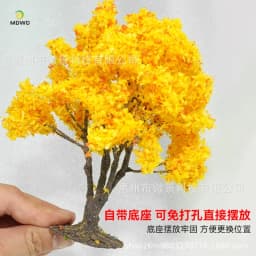 Hot-selling Model Material Wire Tree Model Mountain Sand Table Decoration Diy Model Green Tree Train Railway Railroad Layout