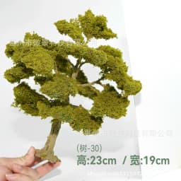Hot-selling Model Material Wire Tree Model Mountain Sand Table Decoration Diy Model Green Tree Train Railway Railroad Layout