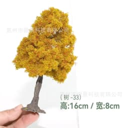 Hot-selling Model Material Wire Tree Model Mountain Sand Table Decoration Diy Model Green Tree Train Railway Railroad Layout