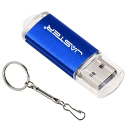 Mini Metal Pen Drive 128GB Portable USB Flash Drive 64GB Creative Business Gifts Memory Stick Free Key Chain Pendrive 32GB Black