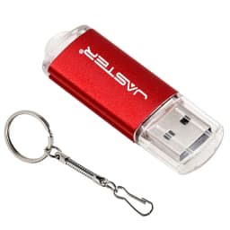 Mini Metal Pen Drive 128GB Portable USB Flash Drive 64GB Creative Business Gifts Memory Stick Free Key Chain Pendrive 32GB Black